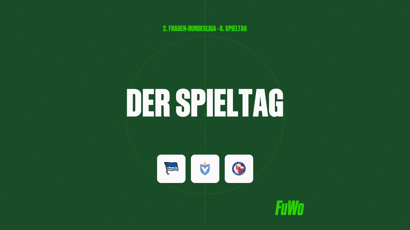 Wappen von Hertha BSC, Viktoria Berlin und Turbine Potsdam zum 6. Spieltag