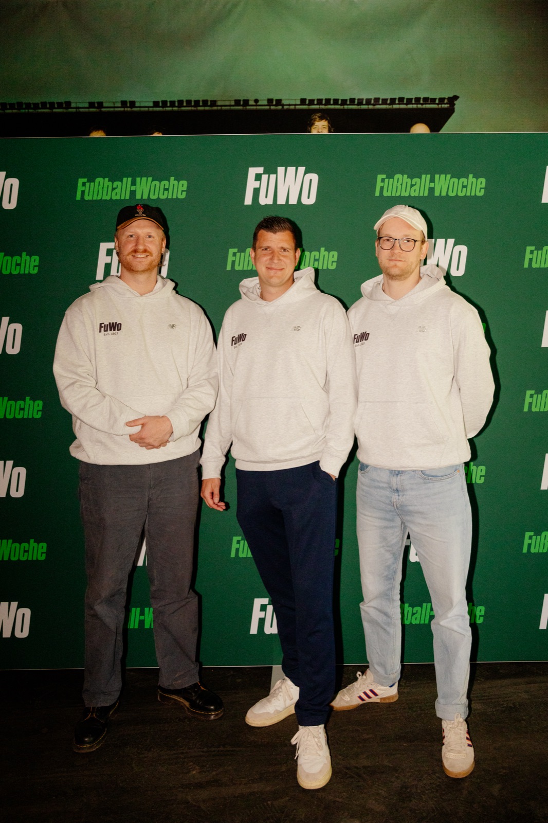 Die drei Gründer der neuen Fußball-Woche